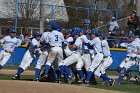 Baseball vs MIT  Wheaton College Baseball vs MIT in the  NEWMAC Championship game. - (Photo by Keith Nordstrom) : Wheaton, baseball, NEWMAC